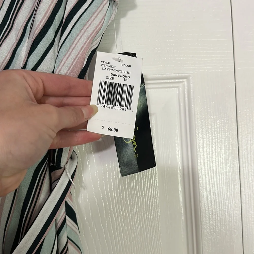 Striped Ruffle Dress - Picture 4 of 7
